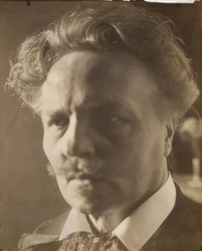 Self-Portrait of August Strindberg by August Johan Strindberg